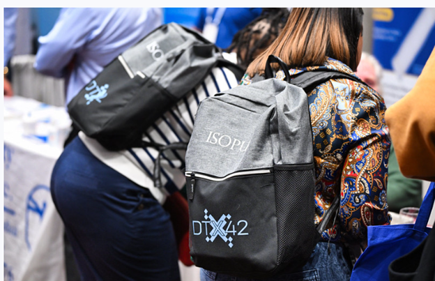 Each DTX42 participant received this multi-pocket backpack thanks to the generous sponsorship by ISOPURE.